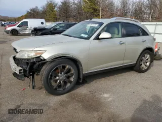 2006 Infiniti FX with VIN JNRAS08W76X204088, listed as a Copart auction lot 48910415 with 171,297 mi miles and Salvage Title. Bid and sale history available at DreamBid. Image 1.