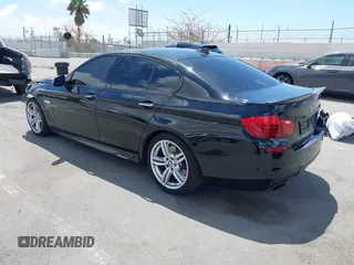 2015 BMW 5 Series 550i with VIN WBAKN9C5XFD961631, listed as a IAAI auction lot 42248127 with 30,821 mi miles and . Bid and sale history available at DreamBid. Image 3.