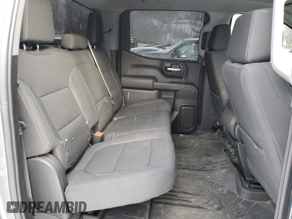 2021 Chevrolet Silverado 1500 LT with VIN 3GCUYDET5MG398568, listed as a Copart auction lot 87796835 with 68,396 mi miles and Salvage Title. Bid and sale history available at carsss.com. Image 10.
