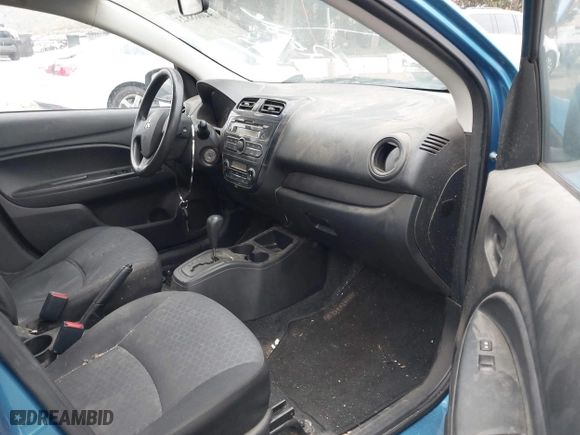 2015 Mitsubishi Mirage DE with VIN ML32A3HJ4FH045086, listed as a IAAI auction lot 42068823 with 83,250 mi miles. Bid and sale history available at carsss.com. Image 5.