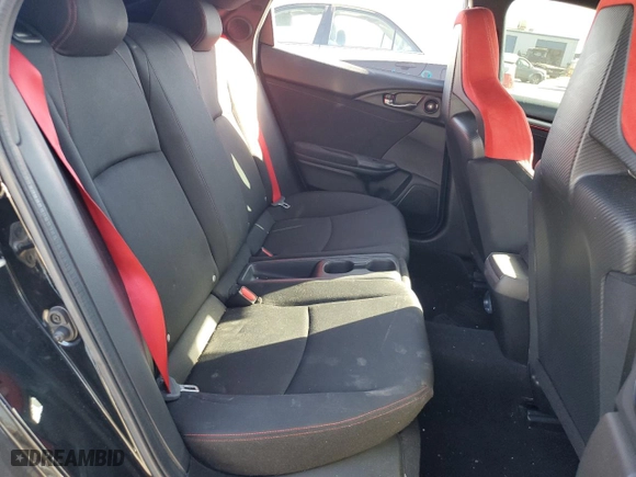 2018 Honda Civic Type R Touring with VIN SHHFK8G78JU203595, listed as a Copart auction lot 69647004 with 75,295 mi miles and Salvage Title. Bid and sale history available at carsss.com. Image 10.