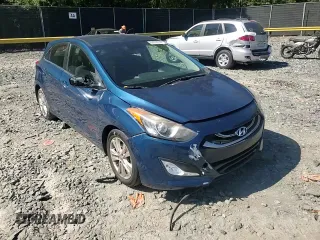 2014 Hyundai Elantra GT with VIN KMHD35LH4EU215285, listed as a Copart auction lot 69930014 with 0 mi miles and Salvage Title. Bid and sale history available at carsss.com. Image 11.