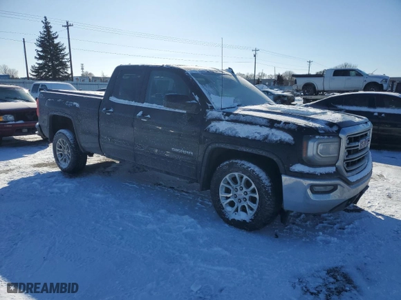 2019 GMC Sierra 1500 Limited SLE with VIN 2GTV2MEC7K1115048, listed as a Copart auction lot 87931345 with 0 mi miles and Salvage Title. Bid and sale history available at carsss.com. Image 4.