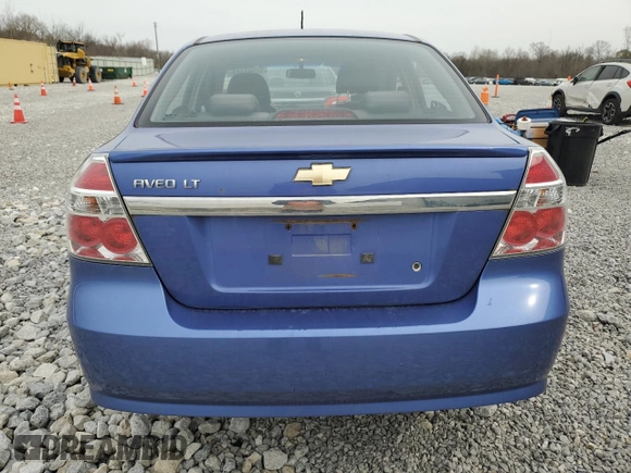 2009 Chevrolet Aveo 1LT z VIN KL1TD56E09B663627, wystawiony jako Copart lot #52882465 z przebiegiem 184 432 mil mil oraz Szkoda całkowita • Salvage title. Historia ofert i sprzedaży dostępna na DreamBid. Obrazek 6.