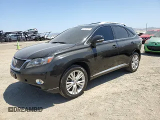 2011 Lexus RX 450h with VIN JTJBC1BA6B2039725, listed as a Copart auction lot 59185055 with 181,012 mi miles and Salvage title. Bid and sale history available at DreamBid. Image 1.