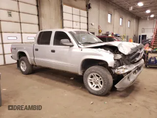2004 Dodge Dakota Sport z VIN 1D7HG38N34S508009, wystawiony jako Copart lot #42217205 z przebiegiem 168 446 mil mil oraz Szkoda całkowita • Salvage title. Historia ofert i sprzedaży dostępna na DreamBid. Obrazek 4.