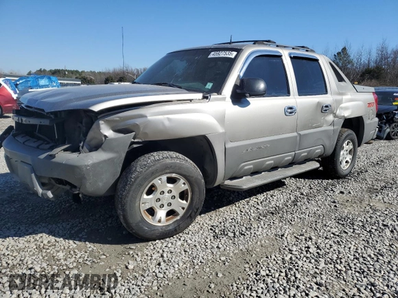 2002 Chevrolet Avalanche z VIN 3GNEK13T52G137145, wystawiony jako Copart lot #45927535 z przebiegiem Nie podano mil oraz Szkoda całkowita • Salvage title. Historia ofert i sprzedaży dostępna na DreamBid. Obrazek 1.