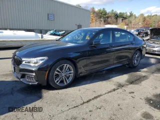 2017 BMW 7 Series ALPINA B7 xDrive with VIN WBA7F2C55HG422071, listed as a Copart auction lot 79205134 with 39,856 mi miles and Salvage title. Bid and sale history available at DreamBid. Image 1.