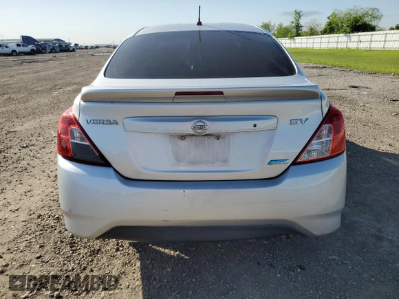 2015 Nissan Versa SV with VIN 3N1CN7AP4FL850523, listed as a Copart auction lot 52056215 with 130,538 mi miles and Salvage Title. Bid and sale history available at carsss.com. Image 6.