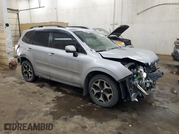 2016 Subaru Forester 2.0XT Touring with VIN JF2SJGXC0GH437685, listed as a Copart auction lot 44298045 with 141,877 mi miles and Salvage Title. Bid and sale history available at carsss.com. Image 4.