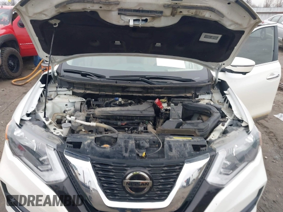 2019 Nissan Rogue SV with VIN JN8AT2MT4KW263267, listed as a IAAI auction lot 41155792 with 106,668 mi miles. Bid and sale history available at carsss.com. Image 10.