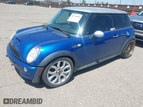2006 MINI Hardtop S with VIN WMWRE33576TL24276, listed as a IAAI auction lot 42278094 with 148,269 mi miles and . Bid and sale history available at DreamBid. Image 2.