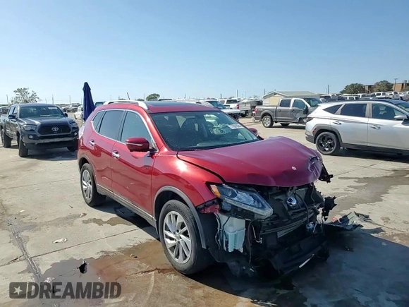 2015 Nissan Rogue SV with VIN 5N1AT2MV2FC786528, listed as a Copart auction lot 77031864 with 74,157 mi miles and Salvage Title. Bid and sale history available at carsss.com. Image 15.