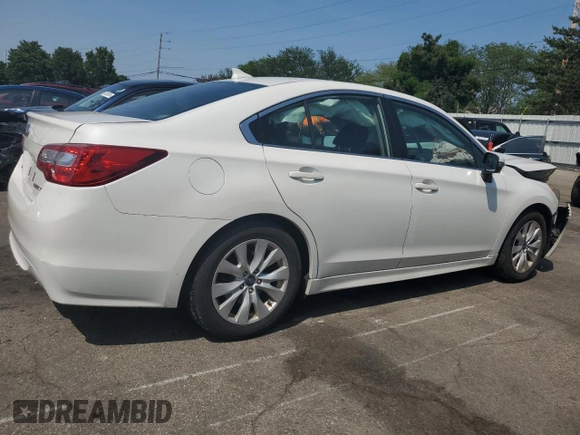 2016 Subaru Legacy Premium with VIN 4S3BNBF69G3055413, listed as a Copart auction lot 60349355 with 127,535 mi miles and Salvage title. Bid and sale history available at DreamBid. Image 3.