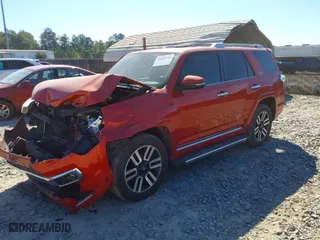 2015 Toyota 4Runner Limited with VIN JTEBU5JR2F5269387, listed as a IAAI auction lot 40661980 with 155,915 mi miles. Bid and sale history available at carsss.com. Image 2.