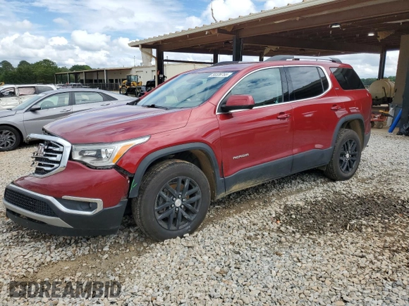 2019 GMC Acadia SLT with VIN 1GKKNMLAXKZ136970, listed as a Copart auction lot 56536755 with 116,153 mi miles and Salvage title. Bid and sale history available at DreamBid. Image 1.