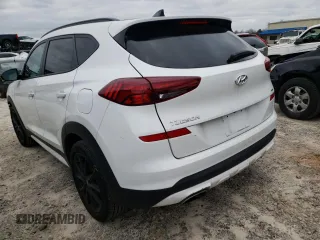 2019 Hyundai Tucson Ultimate z VIN KM8J3CAL0KU964871, wystawiony jako Copart lot #69116901 z przebiegiem 53 683 mil mil oraz . Historia ofert i sprzedaży dostępna na DreamBid. Obrazek 3.