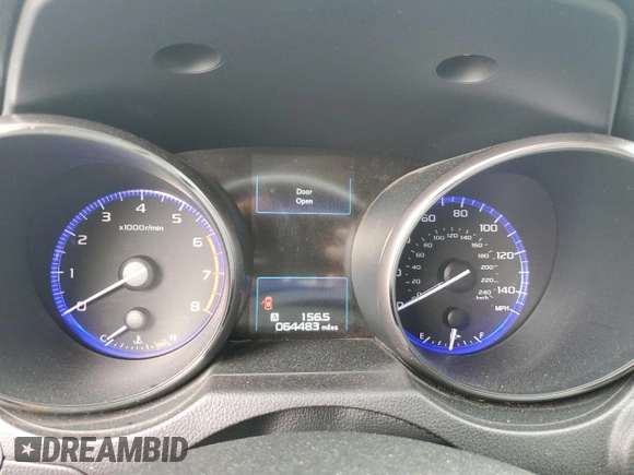 2016 Subaru Legacy Limited with VIN 4S3BNAN66G3020520, listed as a Copart auction lot 62345855 with 64,483 mi miles and Salvage title. Bid and sale history available at DreamBid. Image 9.