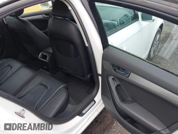 2011 Audi A4 Premium with VIN WAUBFAFL8BN037329, listed as a IAAI auction lot 42362079 with Not provided miles and . Bid and sale history available at DreamBid. Image 8.