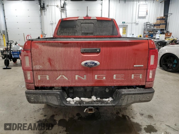 2019 Ford Ranger XL with VIN 1FTER4FH0KLA80532, listed as a Copart auction lot 44708685 with 100,122 mi miles and Salvage title. Bid and sale history available at DreamBid. Image 6.