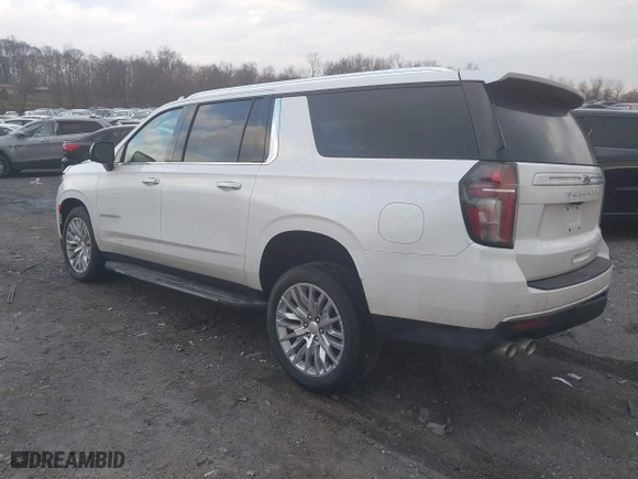 2024 Chevrolet Suburban Premier with VIN 1GNSKFKD9RR185056, listed as a IAAI auction lot 41489425 with 12,015 mi miles. Bid and sale history available at carsss.com. Image 3.