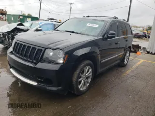 2008 Jeep Grand Cherokee SRT-8 with VIN 1J8HR78358C100954, listed as a Copart auction lot 79218914 with 123,254 mi miles and Clean Title. Bid and sale history available at carsss.com. Image 1.