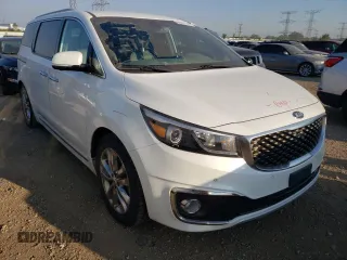 2016 Kia Sedona SX-L with VIN KNDME5C16G6132479, listed as a Copart auction lot 66781744 with 116,663 mi miles and Salvage Title. Bid and sale history available at carsss.com. Image 4.