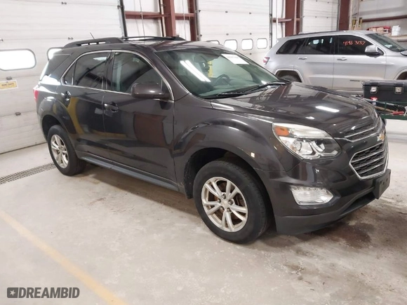 2016 Chevrolet Equinox LT with VIN 2GNFLFEK2G6159058, listed as a IAAI auction lot 41967644 with 111,745 mi miles. Bid and sale history available at carsss.com. Image 1.