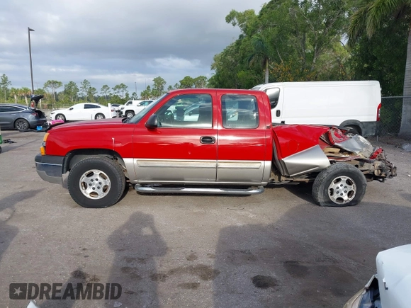2003 Chevrolet Silverado 1500 LT with VIN 2GCEK19T431292022, listed as a IAAI auction lot 42118053 with 148,516 mi miles and . Bid and sale history available at DreamBid. Image 14.