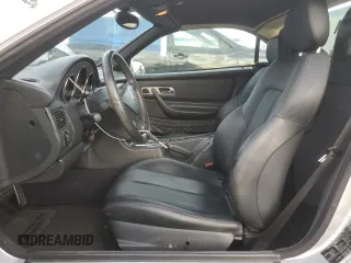 2001 Mercedes-Benz SLK 230 Kompressor with VIN WDBKK49F21F193606, listed as a Copart auction lot 47139945 with 156,424 mi miles and Salvage title. Bid and sale history available at DreamBid. Image 7.