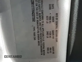 2008 Pontiac G6 GXP with VIN 1G2ZM177784227392, listed as a Copart auction lot 47466325 with 139,712 mi miles and Salvage Title. Bid and sale history available at carsss.com. Image 15.