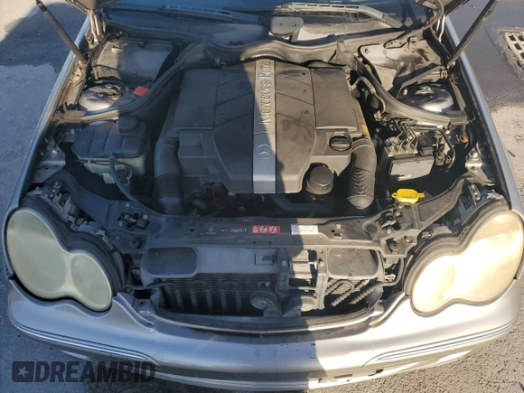 2005 Mercedes-Benz C 240 with VIN WDBRH61J85F539608, listed as a Copart auction lot 66003865 with 119,616 mi miles and Clean title. Bid and sale history available at DreamBid. Image 11.