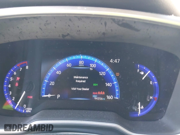 2020 Toyota Corolla Hatchback XSE with VIN JTNC4RBE3L3100588, listed as a IAAI auction lot 41530559 with 94,356 mi miles. Bid and sale history available at carsss.com. Image 7.