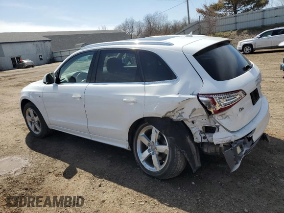 2011 Audi Q5 Prestige with VIN WA1WKAFP6BA091037, listed as a Copart auction lot 52518355 with 104,470 mi miles and Clean title. Bid and sale history available at DreamBid. Image 2.