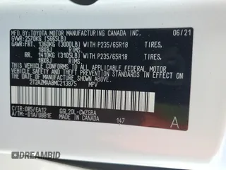 2021 Lexus RX with VIN 2T2AZMAA8MC213875, listed as a Copart auction lot 53284755 with 32,253 mi miles and Salvage Title. Bid and sale history available at carsss.com. Image 13.