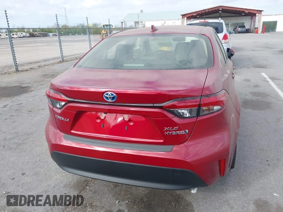 2024 Toyota Corolla Hybrid LE with VIN JTDBCMFE7RJ036303, listed as a IAAI auction lot 41835433 with 5 mi miles. Bid and sale history available at carsss.com. Image 16.