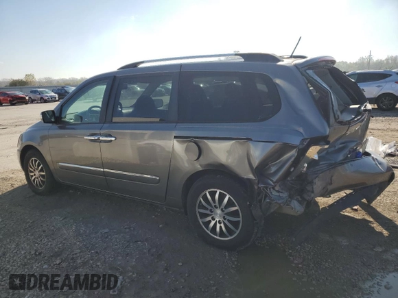 2011 Kia Sedona EX with VIN KNDMH4C72B6386804, listed as a Copart auction lot 79738714 with 0 mi miles and Salvage Title. Bid and sale history available at carsss.com. Image 2.