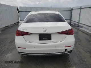 2025 Mercedes-Benz C 300 with VIN W1KAF4GB3SR249009, listed as a Copart auction lot 47948735 with 1,441 mi miles and Clean Title. Bid and sale history available at DreamBid. Image 6.