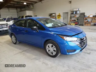 2023 Nissan Versa S with VIN 3N1CN8BV2PL834664, listed as a Copart auction lot 52862075 with 30,776 mi miles and Salvage title. Bid and sale history available at DreamBid. Image 4.
