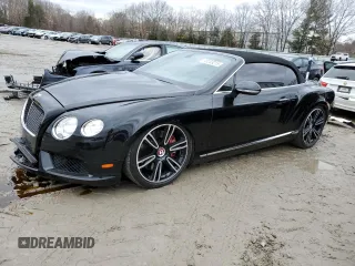 2014 Bentley Continental GT with VIN SCBGT3ZA3EC091468, listed as a Copart auction lot 48203215 with 23,560 mi miles and Clean Title. Bid and sale history available at DreamBid. Image 1.