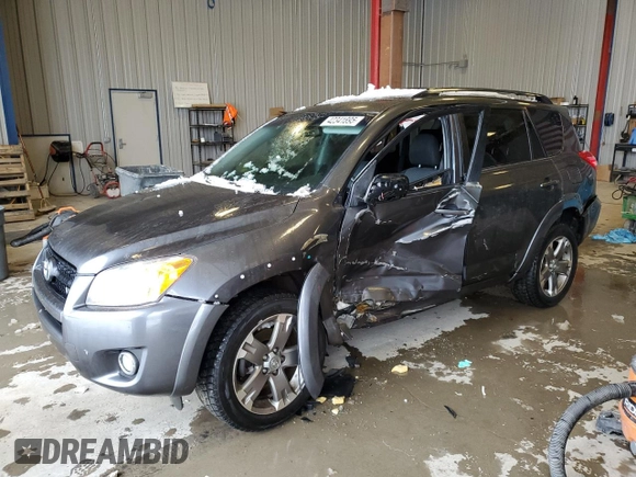 2011 Toyota RAV4 Sport with VIN JTMRK4DV2B5100699, listed as a Copart auction lot 42341895 with 123,772 mi miles and Non Repairable. Bid and sale history available at carsss.com. Image 1.