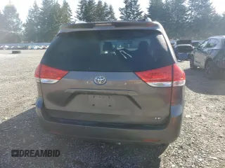 2012 Toyota Sienna LE AAS with VIN 5TDKK3DC5CS264437, listed as a Copart auction lot 51627875 with 165,778 mi miles and Salvage Title. Bid and sale history available at carsss.com. Image 6.