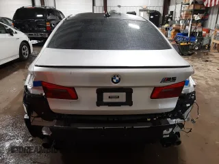2020 BMW M5 Competition with VIN WBSJF0C04LCD32309, listed as a Copart auction lot 39242833 with 33,468 mi miles. Bid and sale history available at carsss.com. Image 6.