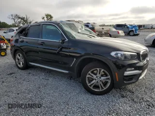 2019 BMW X3 sDrive30i with VIN 5UXTR7C57KLF28768, listed as a Copart auction lot 51220035 with 0 mi miles and Non Repairable. Bid and sale history available at carsss.com. Image 4.