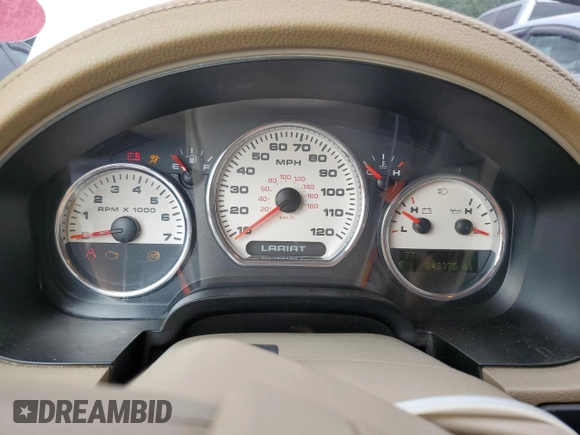 2006 Ford F-150 XLT with VIN 1FTPX14516FA62180, listed as a Copart auction lot 57464285 with 243,375 mi miles and Clean title. Bid and sale history available at DreamBid. Image 9.