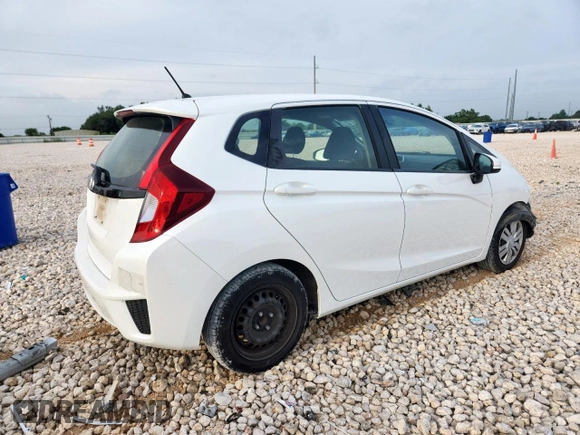 2016 Honda Fit LX with VIN JHMGK5H5XGX018043, listed as a Copart auction lot 59995695 with 53,297 mi miles and Salvage title. Bid and sale history available at DreamBid. Image 3.
