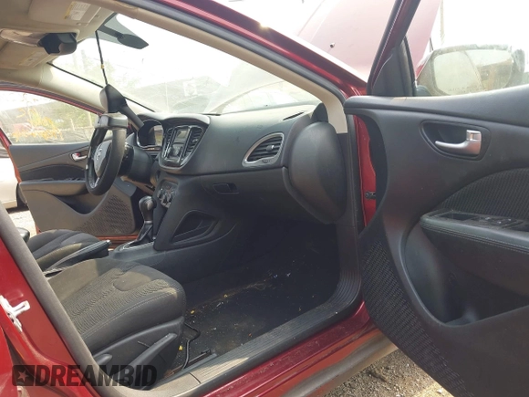 2015 Dodge Dart SXT with VIN 1C3CDFBB7FD352355, listed as a IAAI auction lot 42424912 with 260,148 mi miles and . Bid and sale history available at DreamBid. Image 5.