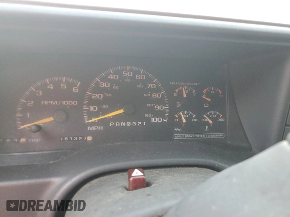 1999 GMC Suburban with VIN 3GKEC16R4XG536985, listed as a Copart auction lot 73421824 with 181,327 mi miles and Clean title. Bid and sale history available at DreamBid. Image 9.