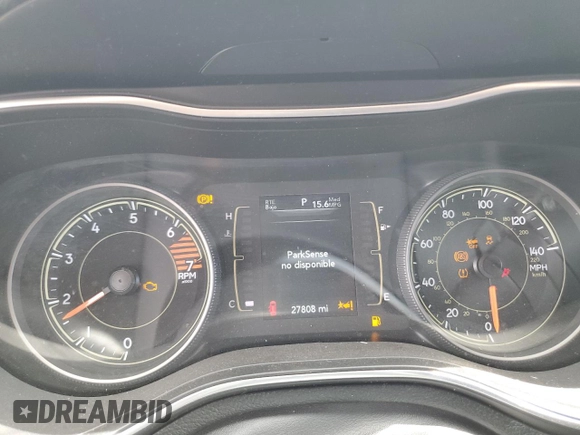 2021 Jeep Cherokee Latitude с VIN 1C4PJMCB8MD245109, выставлен на аукционе Copart как лот 52233305 с пробегом 27 808 миль миль и Списание • Salvage title. История ставок и продаж доступна на DreamBid. Изображение 9.