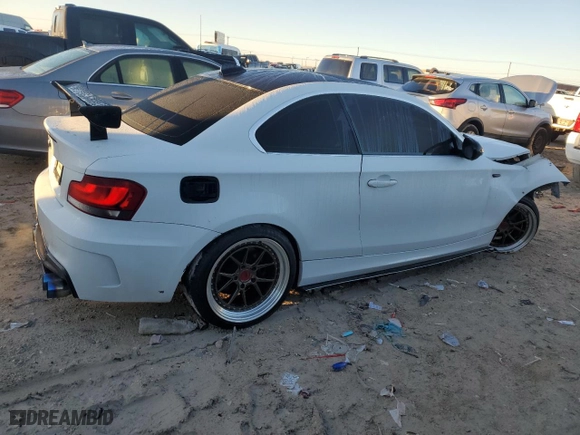 2011 BMW 1 Series 128i with VIN WBAUP9C56BVL90128, listed as a Copart auction lot 86883994 with 149,463 mi miles and Salvage Title. Bid and sale history available at carsss.com. Image 3.